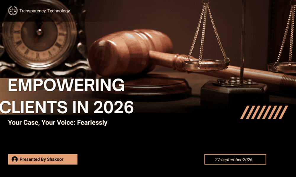 Empowering Clients: Boldly Transforming Legal Services in 2026 Your Case, Your Voice: Fearlessly Empowering Clients in 2026